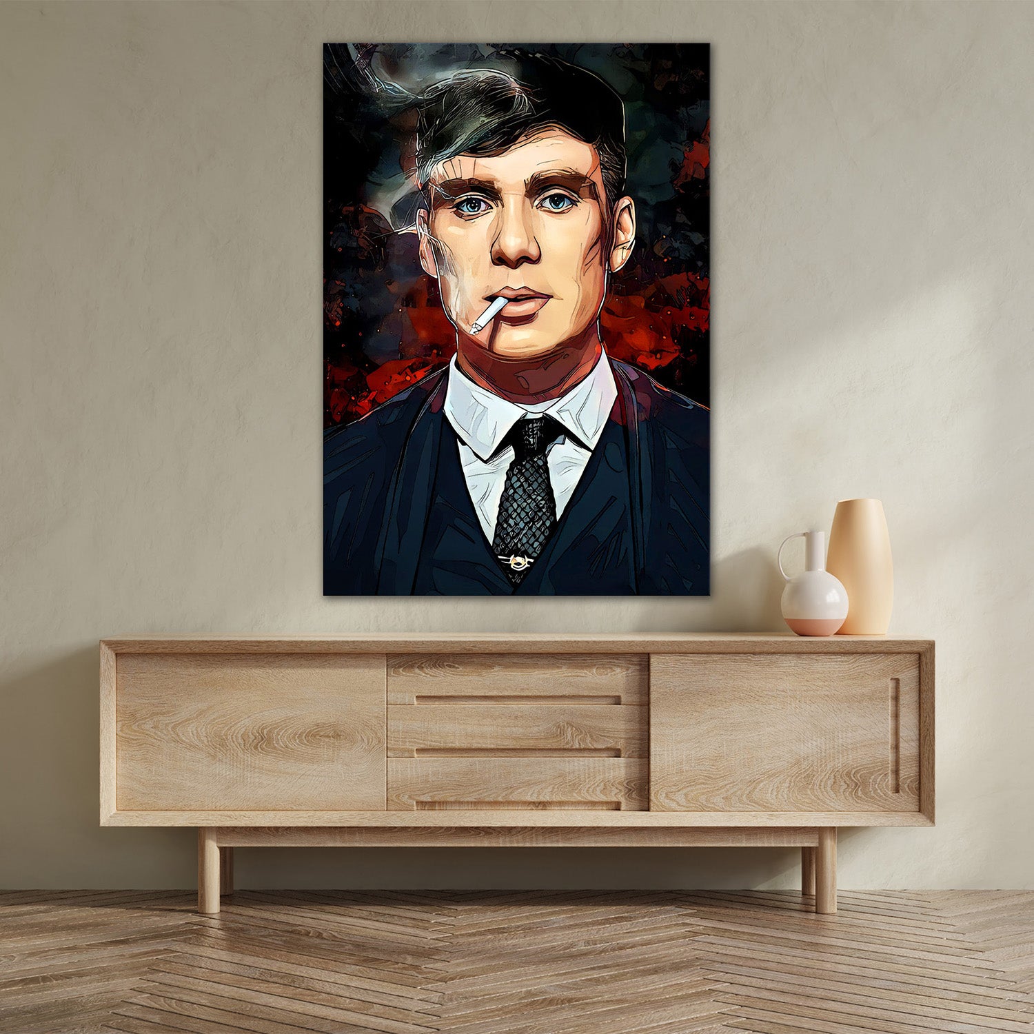 Thomas Shelby Comic - Vented Canvas