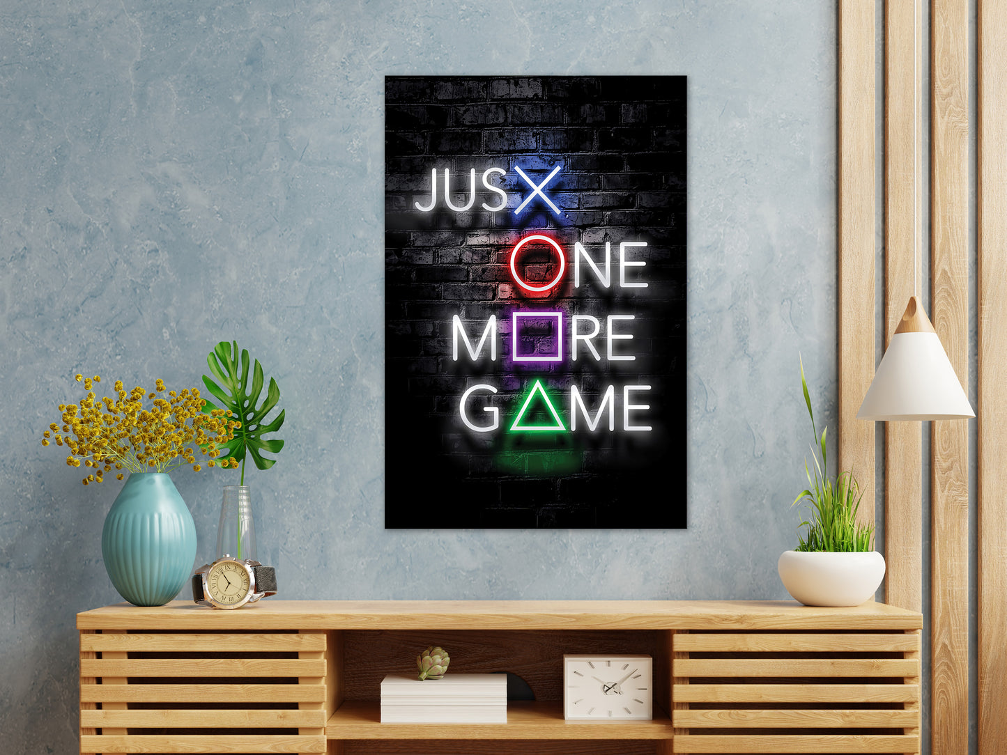 Just One More Game - Vented Canvas
