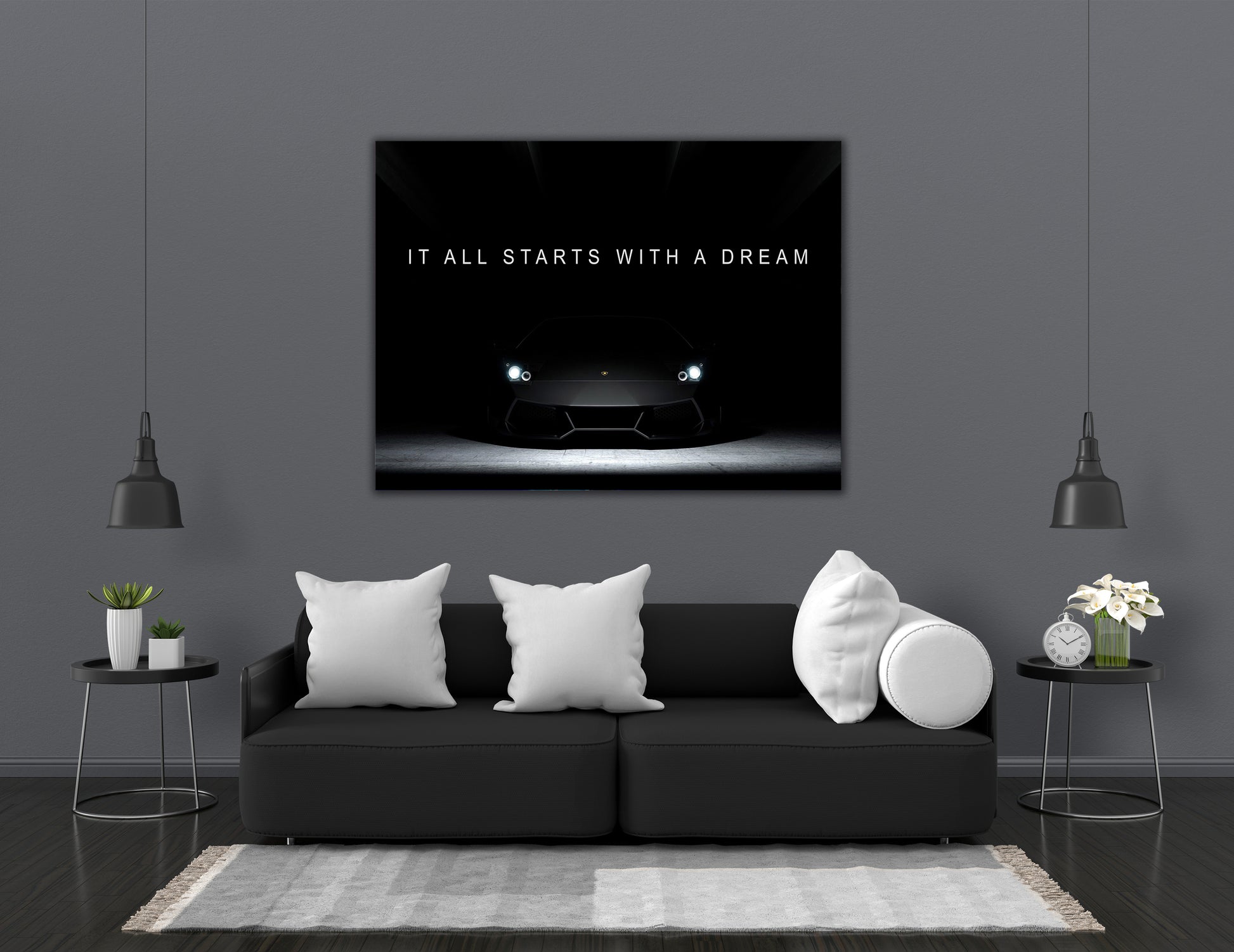 It All Starts With A Dream - Vented Canvas