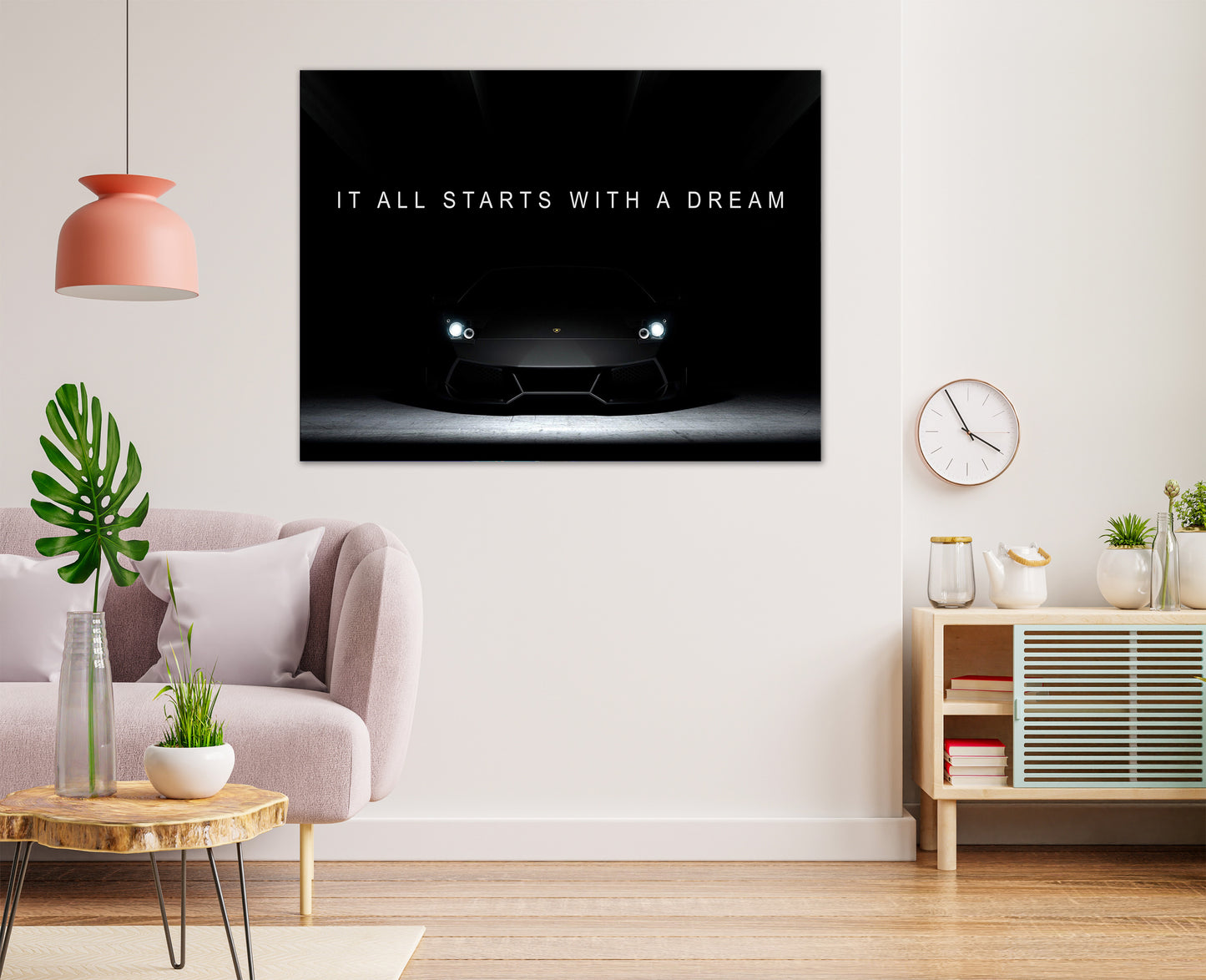 It All Starts With A Dream - Vented Canvas
